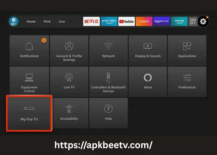 bee tv download firestick
